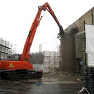 尾道煙突解体工事イメージ3