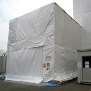 尾道煙突解体工事イメージ1